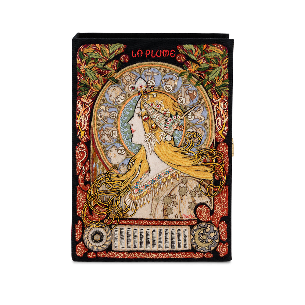 La Plume Mucha handbag
